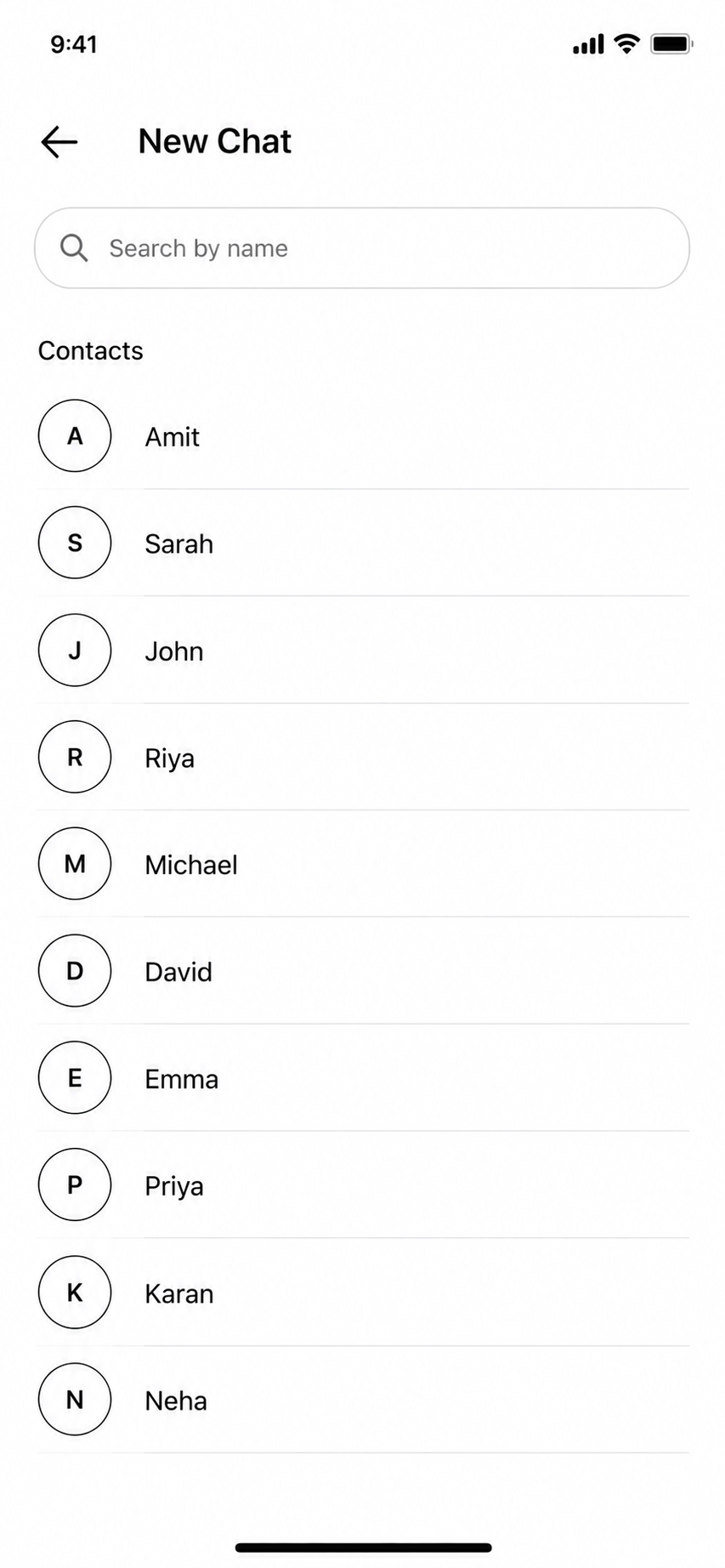 New chat